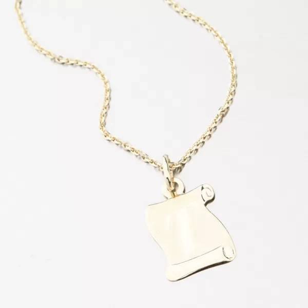 Zlatý pergamen s písmenom T 43-2065T