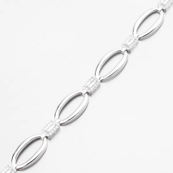 Strieborný náramok so SzirKons PKL-4039