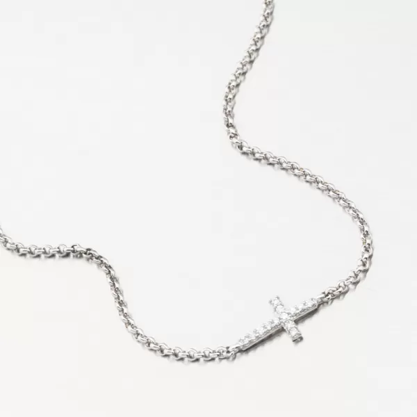 Náramok s krížovým DZF 5832-B-ZIR