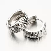 Strieborné náušnice kruhy PKL-2130