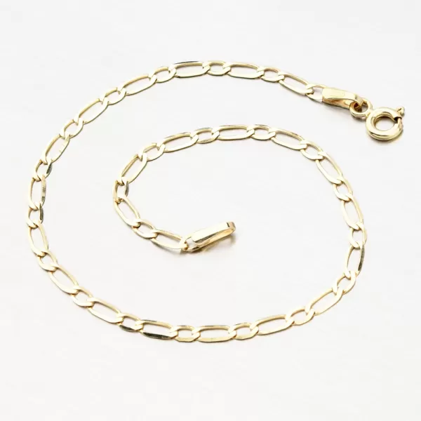 Zlatý náramok Figaro 44-1006