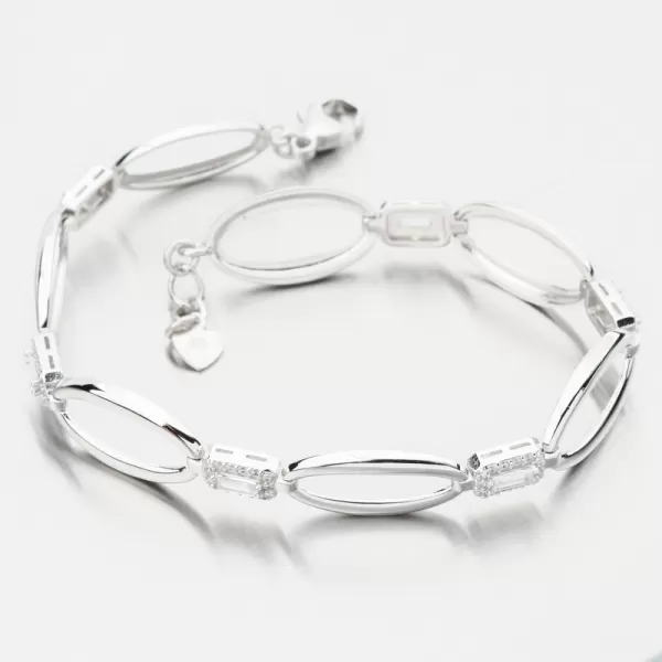Strieborný náramok so SzirKons PKL-4039