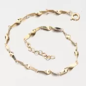 Náramok zlatý 585 GCA14-010