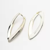 Zlákané strieborné náušnice PKL-2271