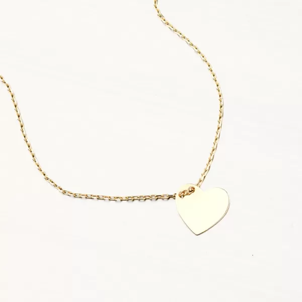 Zlatý náhrdelník so srdcom PKL24-025