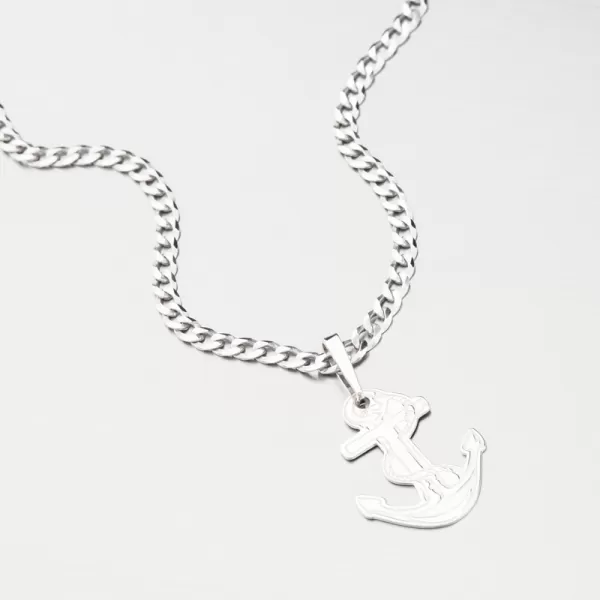 Strieborný prívesok kotva PAMŠ-130769-Ag