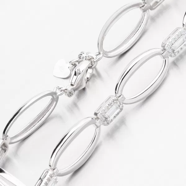 Strieborný náramok so SzirKons PKL-4039