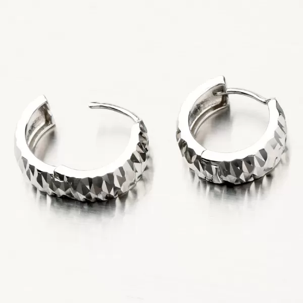 Strieborné náušnice kruhy PKL-2130