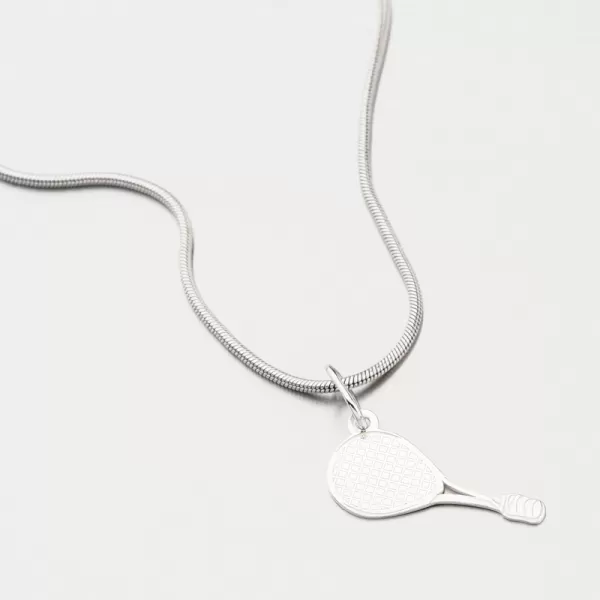 Strieborný prívesok tenisová raketa PAMŠ-131213-Ag