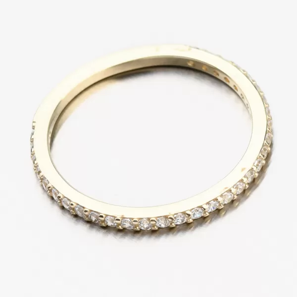 Zlatý prsteň so zirkónmi 71SKL-4438-ZL