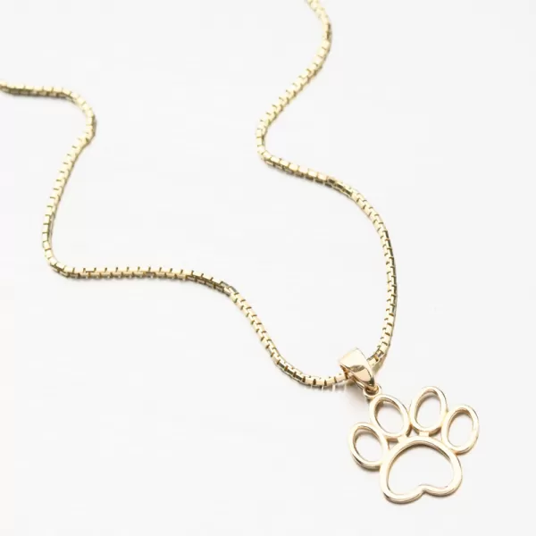 Zlatý prívesok ťapka 13R-416