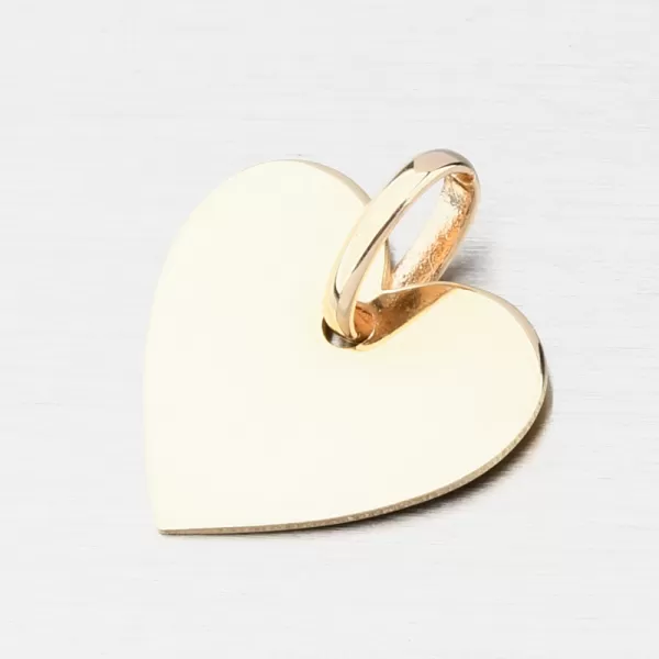 Zlatý prívesok srdca GCA13-005