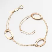 Zlatý náramok s oválnym 144p-141283-01