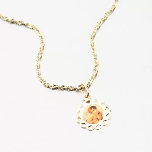 Zlatý prívesok anjel 13R-413