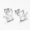 Strieborné náušnice kôstky mačička UPST-122577