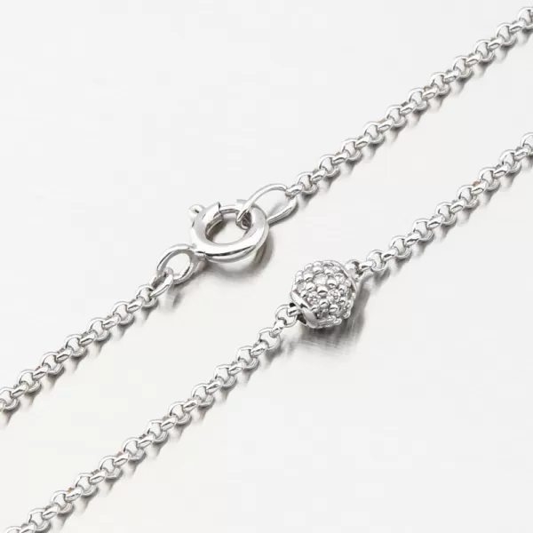 Náramok z bieleho zlata DZF5726-B-ZIR