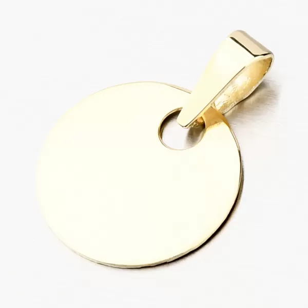 Zlatý okrúhly prívesok 322P-130040