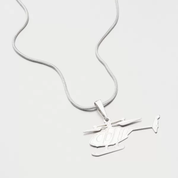 Strieborný prívesok vrtuľník PAMŠ-130663-Ag