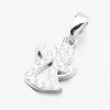Strieborný prívesok Anjel s zirkónmi PKL-3164