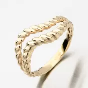 Dámsky zlatý prsteň 141P-110978