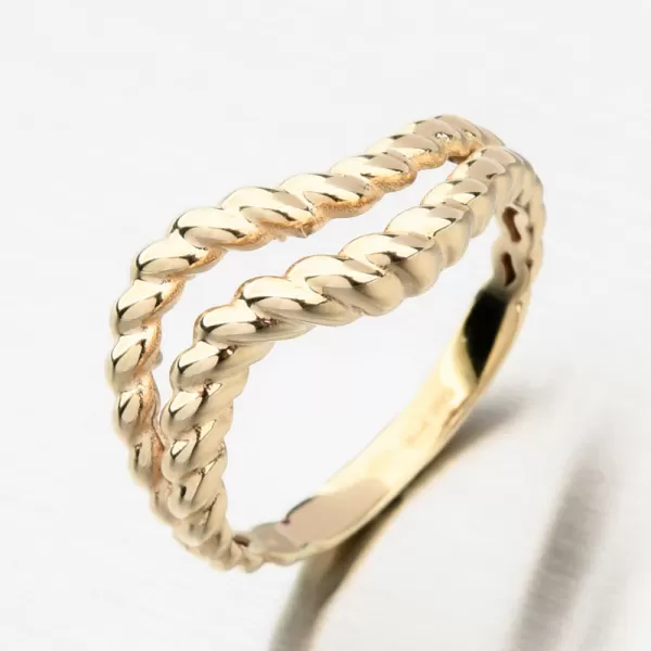 Dámsky zlatý prsteň 141P-110978