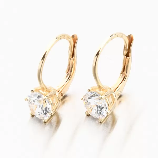 Náušnice pre ženy so zirkónom 663P-120653