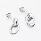 Náušnice kôstky 52GZZ-5028-B