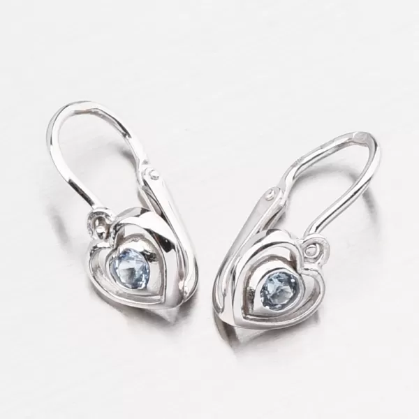 Zlaté náušnice so zirkónmi 52DN-2752BSM