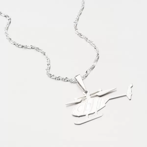 Strieborný prívesok vrtuľník PAMŠ-130663-Ag