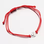 Náramok z červeného reťazca s príveskom LT14-013-B