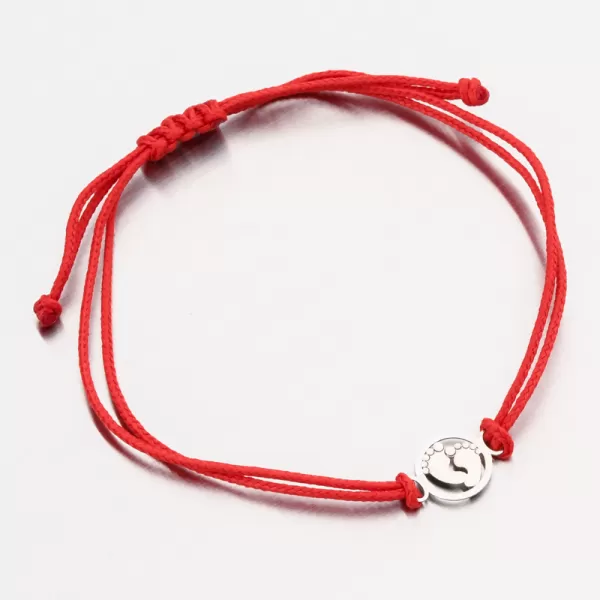 Náramok z červeného reťazca s príveskom LT14-013-B