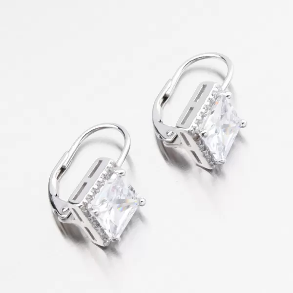 Strieborné náušnice so zirkónmi PKL-2279