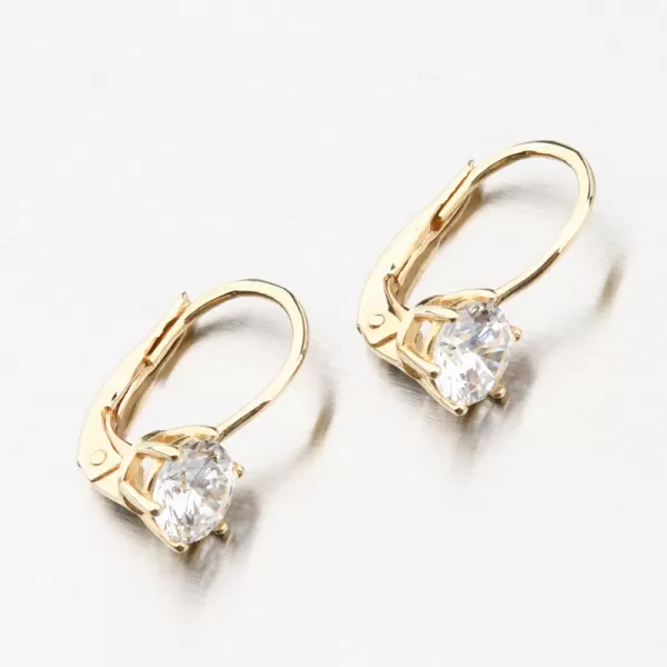 Náušnice pre ženy so zirkónom 663P-120653