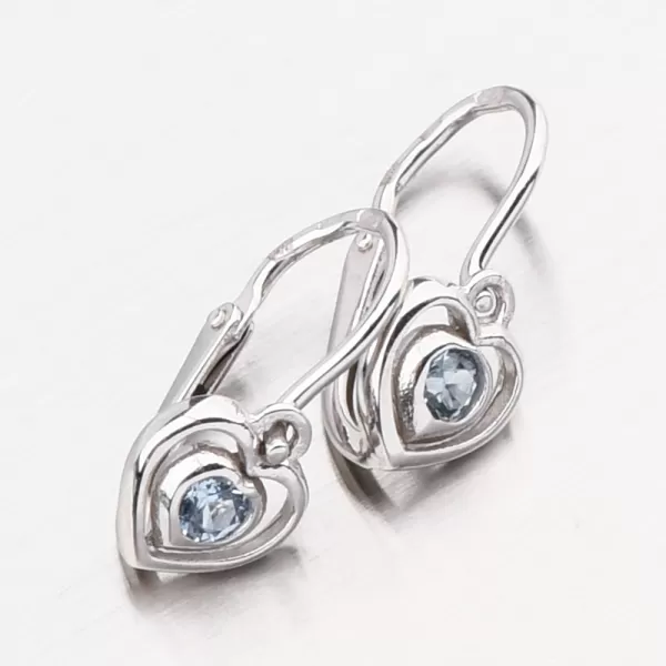 Zlaté náušnice so zirkónmi 52DN-2752BSM