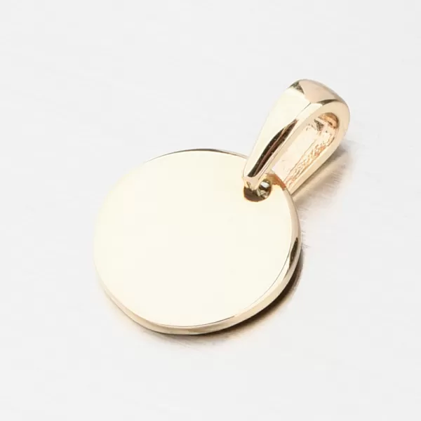 Prívesné koliesko - zlaté 585 GCA13-007