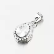 Strieborný prívesok so zirkónmi PKL-3135