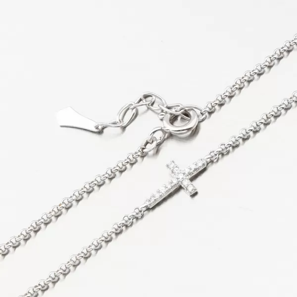 Náramok s krížovým DZF 5832-B-ZIR