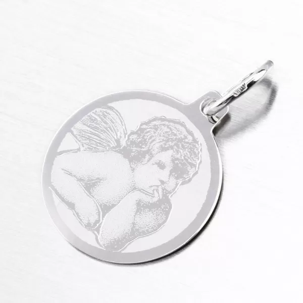 Zlatý prívesok anjel 43-21848