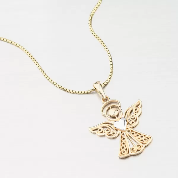 Zlatý prívesok anjel GCA13-020