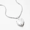 Strieborný prívesok srdca HST-13314