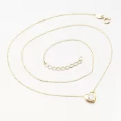 Náhrdelník so srdiečkom 144P-151273