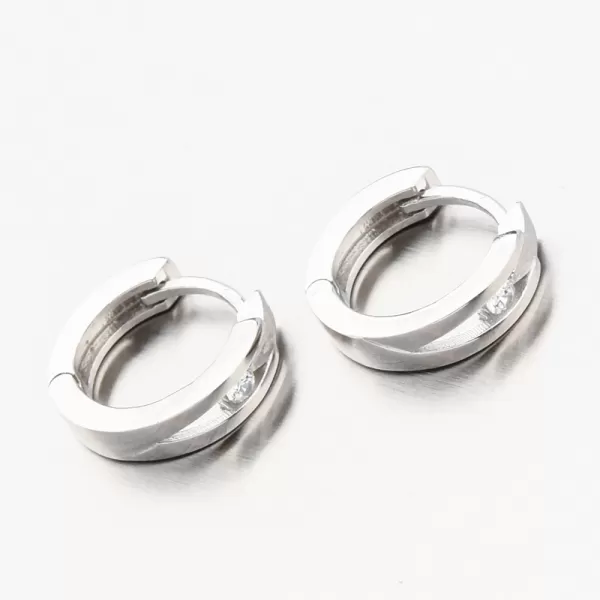 Zlaté krúžky so zirkónom DZ2023-B-ZIR