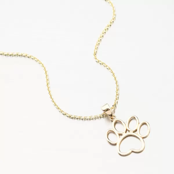 Zlatý prívesok ťapka 13R-416