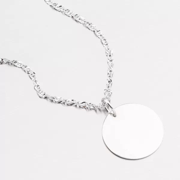 Round Gold Pendant 53p-373-B