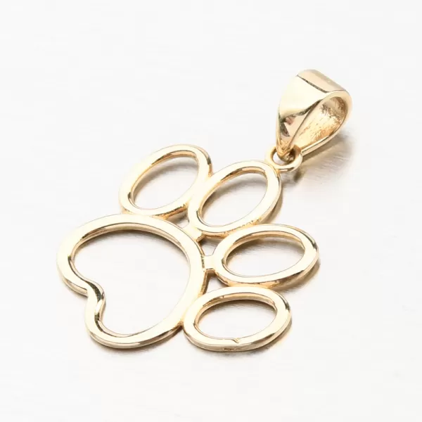 Zlatý prívesok ťapka 13R-416