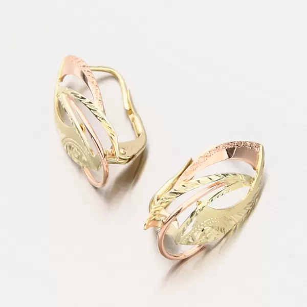 Zlaté náušnice - klasik 52NK-205