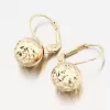 Zlaté náušnice loptičiek 12r-749