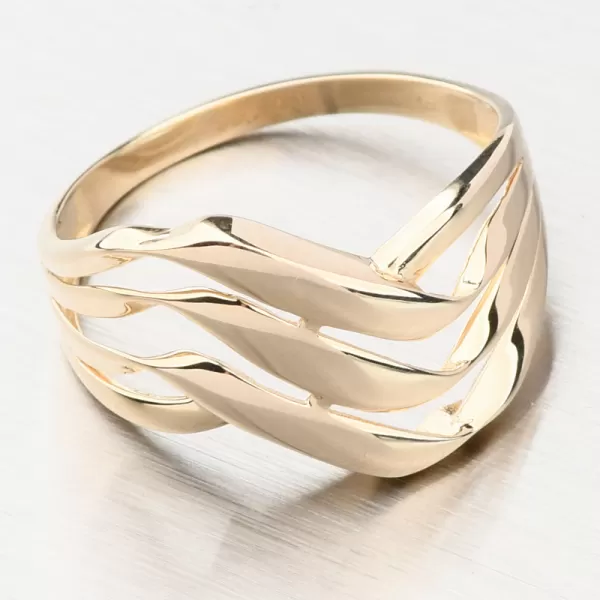 Zlatý prsteň - zlato 585 GCA11-004