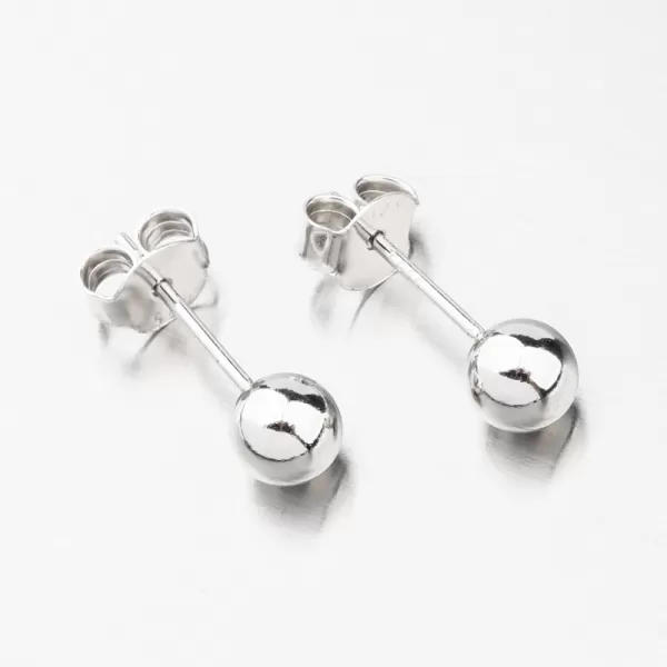 Strieborné náušnice kôstky UPST-12215-5