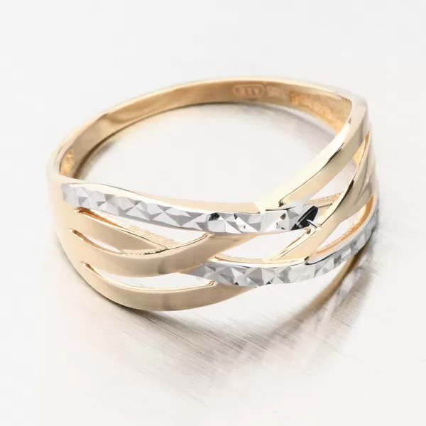 Dámsky prsteň - zlato 585 GCA11-005